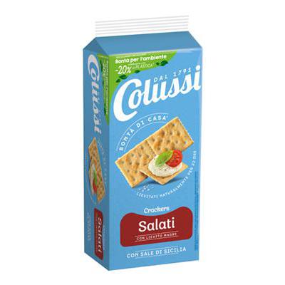 COLUSSI CRACKERS SALATI GR.500NO PALMA