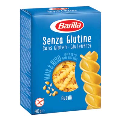 BARILLA GR.400 FUSILLI SENZA GLUTINE