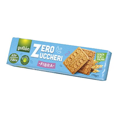 GULLON BISCOTTI FIBRA GR.170ZERO ZUCCHERO