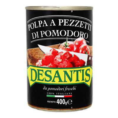 DESANTIS POLPA DI POMODORO A PEZZI GR.400