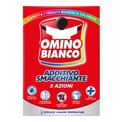 OMINO BIANCO ADDITIVO SMACCHIANTE POLVERE GR.500