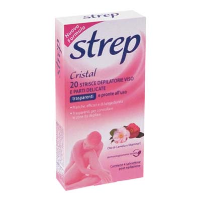 STREP CRISTAL STRISCE VISO X 20