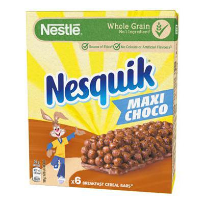 NESQUIK MAXI CHOCO BARRETTE GR.25X6