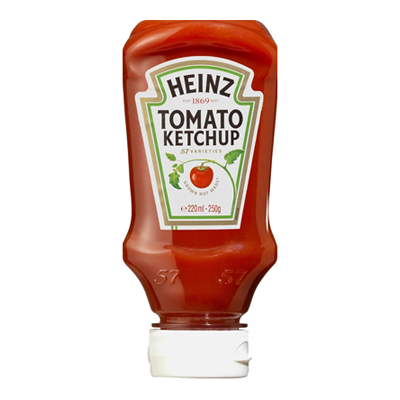 HEINZ  KETCHUP TOP DOWN GR.250DOLCE