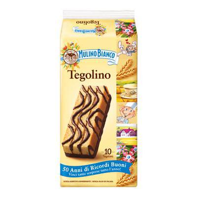 MULINO BIANCO TEGOLINO X 10 GR.350