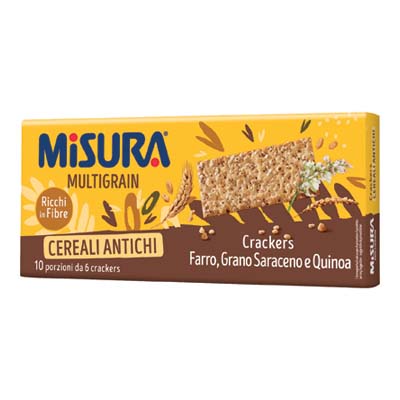 MISURA CRACKERS GR.350 MULTIGRAIN FIBRA EXTRA