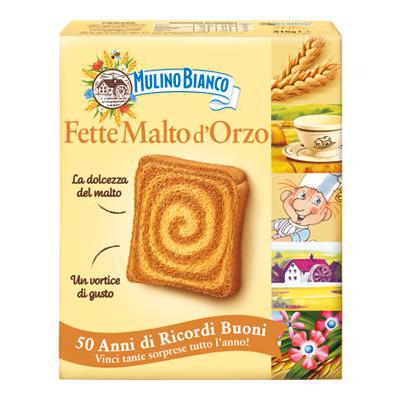 MULINO BIANCO FETTE BISCOTTATEX 40 MALTO