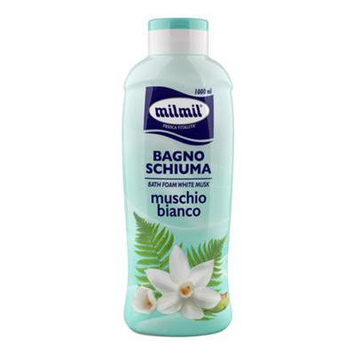 MILMIL BAGNO SCHIUMA LT.1 MUSCHIO BIANCO