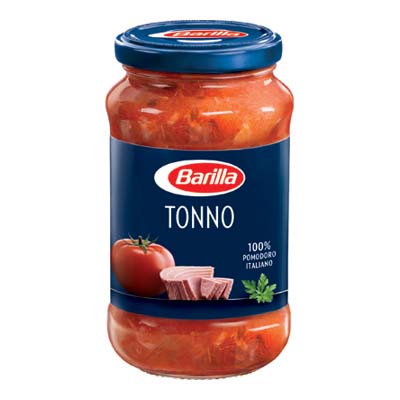 BARILLA SUGO TONNO GR.400 RICCHI