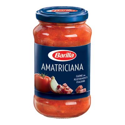 BARILLA SUGO AMATRICIANA GR.400 RICCHI