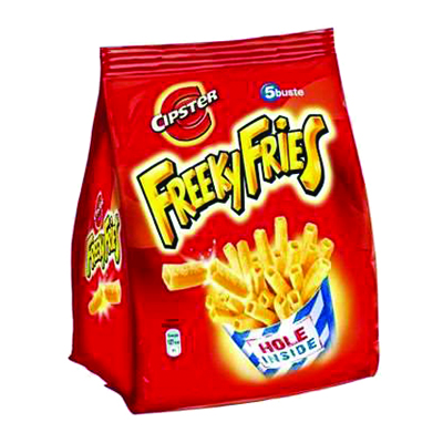 CIPSTER FREEKY FRIES MULTIPAKGR.125