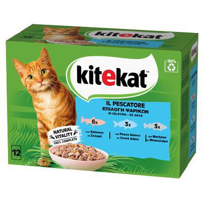 KITEKAT IL PESCATORE GR.85 X 12 BUSTE