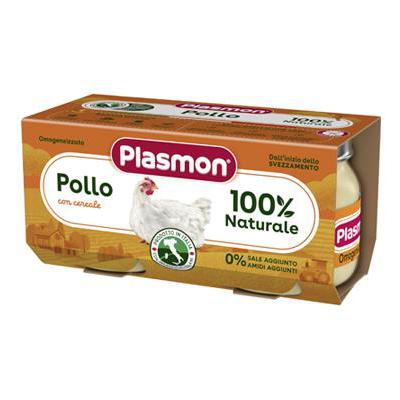 PLASMON OMOGENEIZZATO CARNE GR.80X2 POLLO