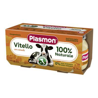 PLASMON OMOGENEIZZATO CARNE GR.80X2 VITELLO