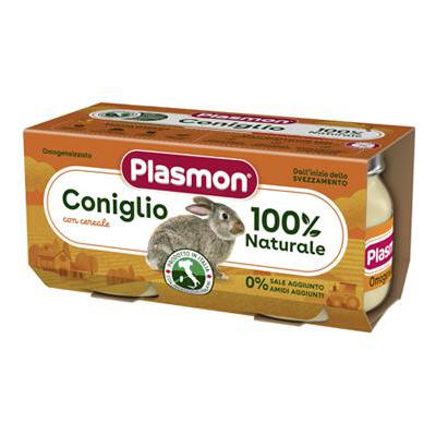 PLASMON OMOGENEIZZATO CARNE GR.80X2 CONIGLIO