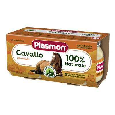 PLASMON OMOGENEIZZATO CARNE GR.80X2 CAVALLO