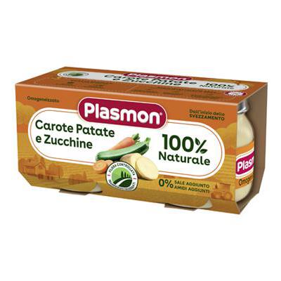 PLASMON CAROTE PATATE E ZUCCHINE GR.80X2