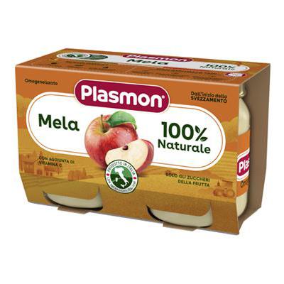 PLASMON OMOGENEIZZATO FRUTTA GR.80X2 MELA