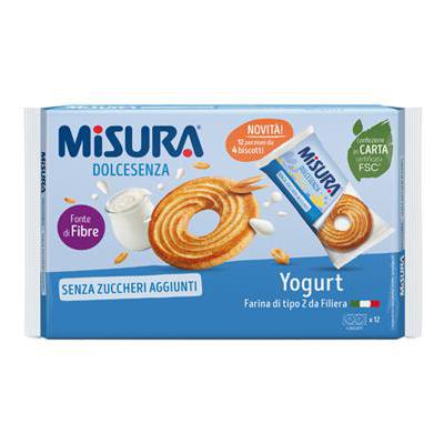 MISURA BISCOTTI YOGURT SENZA ZUCCHERO GR.400