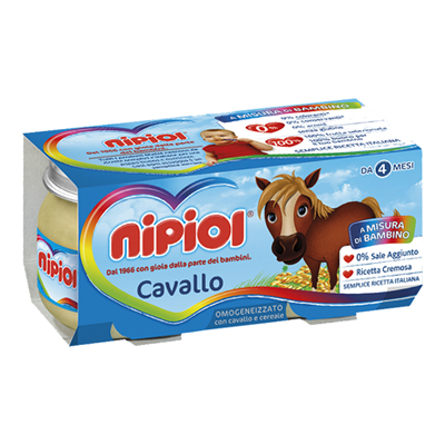 NIPIOL OMOGENEIZZATO CARNE GR.80X2 CAVALLO