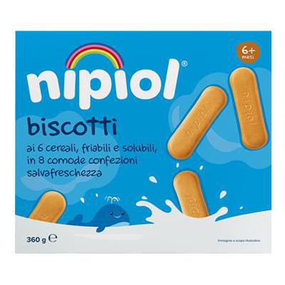 NIPIOL BISCOTTO GR.360 6CEREALI