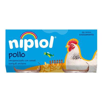 NIPIOL OMOGENEIZZATO CARNE GR.80X2 POLLO