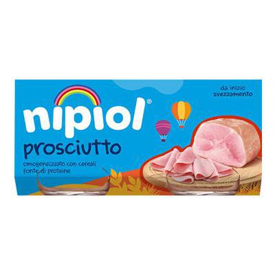 NIPIOL OMOGENEIZZATO CARNE GR.80X2 PROSCITTO COTTO