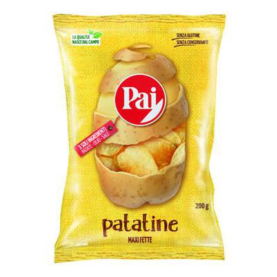 PAI PATATINE CHIPS TRASPARENTIGR.200