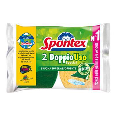 SPONTEX SPUGNA SPECIAL ABRASIVA DOPPIOUSO X 2