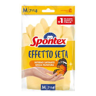 SPONTEX GUANTI EFFETTO SETA/SENSITIVE MEDIO