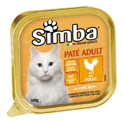 SIMBA CAT VASCHETTA POLLO GR.100