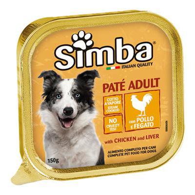 SIMBA DOG VASCHETTA POLLO/FEGATO GR.150