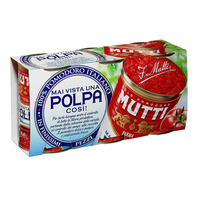 MUTTI POLPA GR.400X3