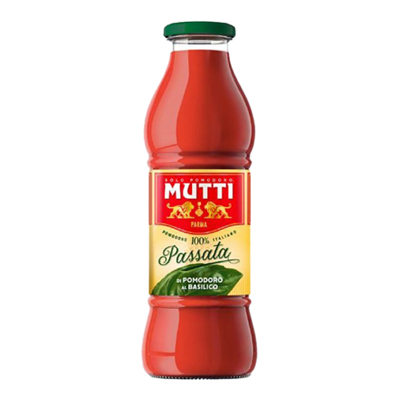 MUTTI PASSATA BASILICO ML.700