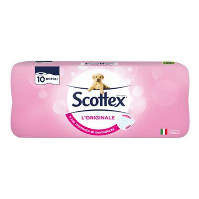 SCOTTEX CARTA IGIENICA CLASSICA X 10 ROTOLI