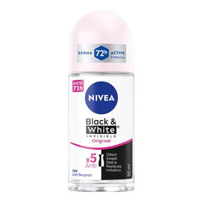 NIVEA DEO ROLL ON BLAKE & WHITE ML.50