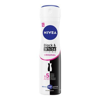 NIVEA DEO ML.150 BLACK&WHITESPRAY