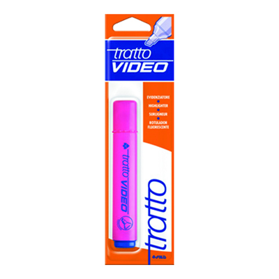 TRATTO EVIDENZIATORE VIDEO ROSA