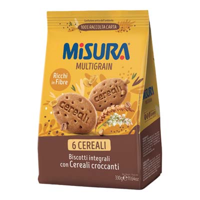 MISURA BISCOTTI 6CEREALI GR330SENZA OLIO PALMA