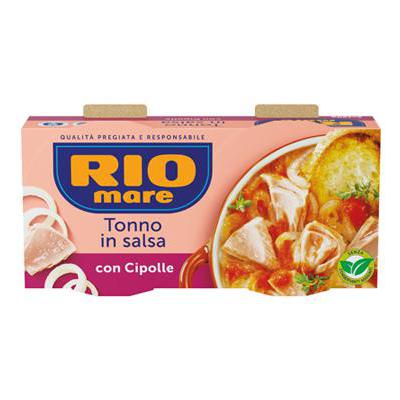 RIO MARE CONGUSTO/CON SALSA TONNO/CIPOLLA GR.160X2