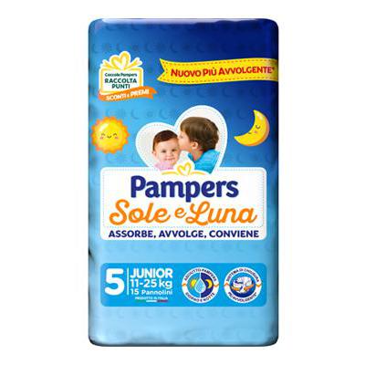 PAMPERS SOLE E LUNA JUNIOR X 16