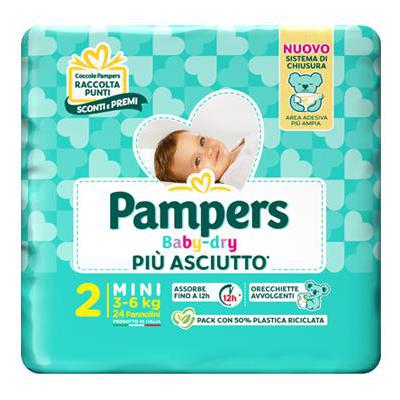 PAMPERS BABY DRY MINI X 24