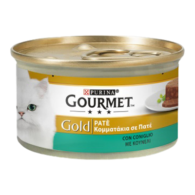 GOURMET GOLD PATE'CONIGLIO GR.85