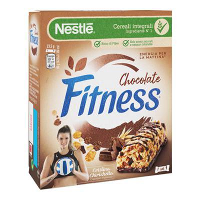 NESTLE FITNESS BARRETTE CHOCOLATE GR.23,5X6