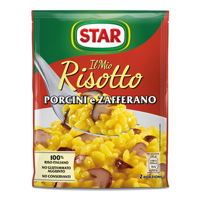 STAR RISOTTO FUNGHI E ZAFFERANO GR.175