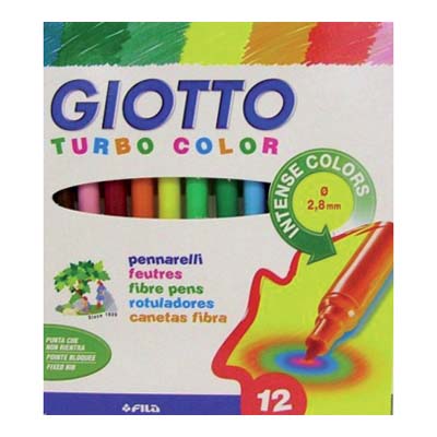 GIOTTO TURBO COLOR 12PZ