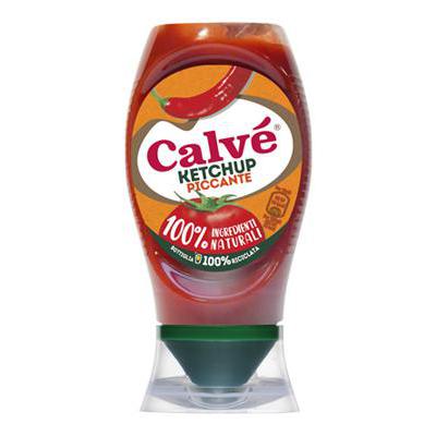 CALVE TOP DOWN KETCHUP PICCANTE ML.250