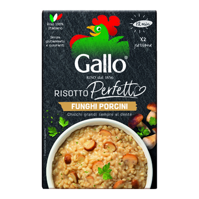 GALLO RISOTTO PERFETTO FUNGHIPORCINI GR.175