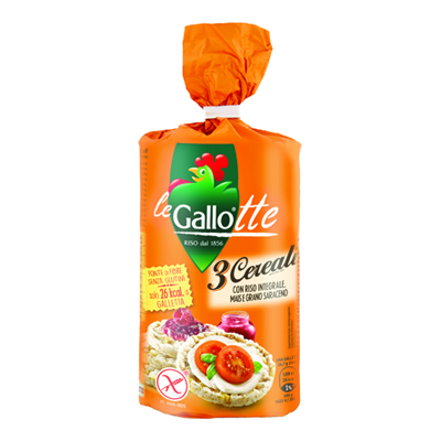 GALLO GALLETTE 3 CEREALI GR.100