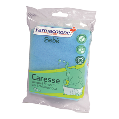 FARMACOTONE SPUGNA BAGNO BEBE'CARESSE